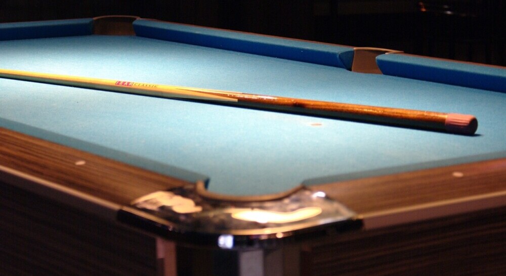 Billiards table repair and cleaning